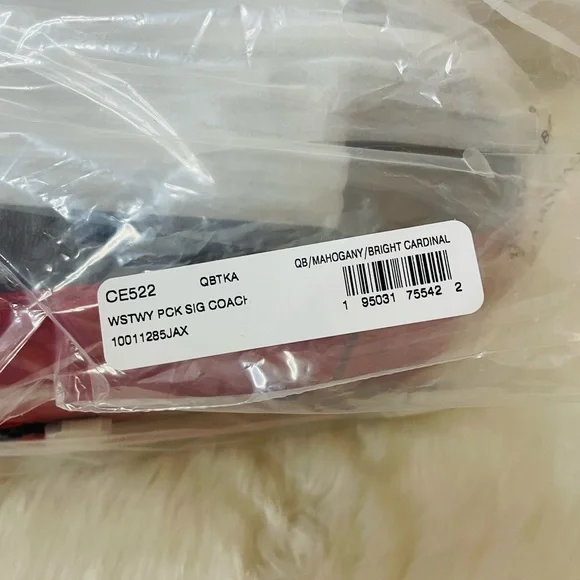 NWT Coach Westway backpack in Colorblock Signature Canvas with Coach Patch Sling - Picture 10 of 13